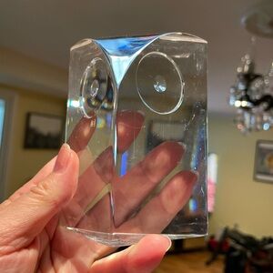 Clear Acrylic Decorative Block
